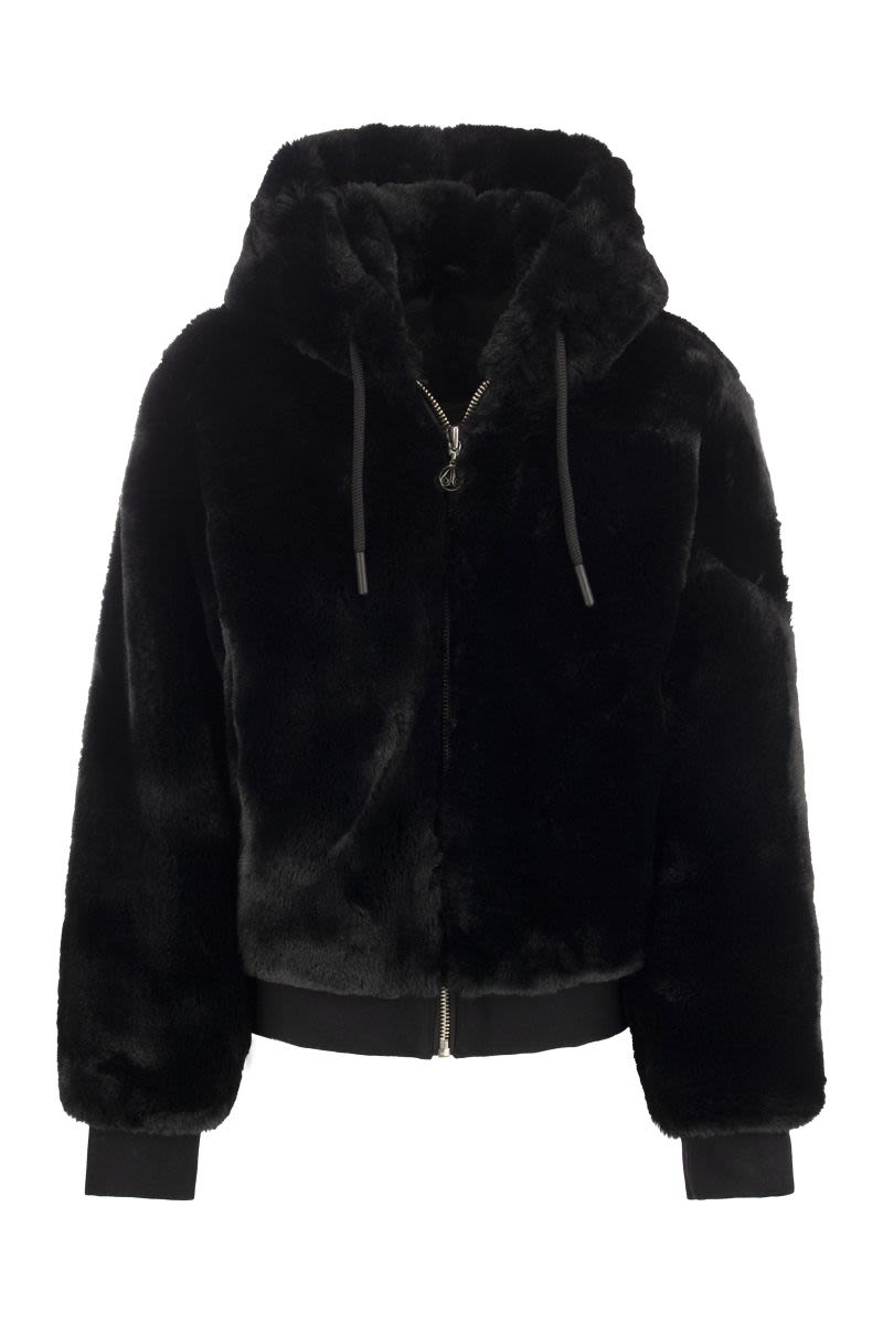 MOOSE KNUCKLES レディース レザー ジャケット
