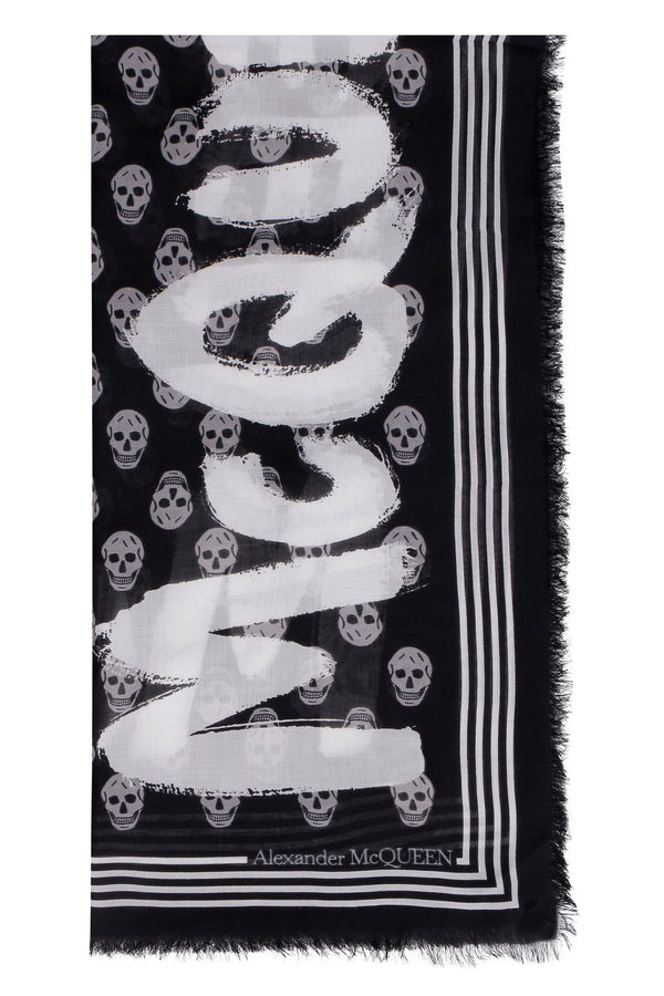 ALEXANDER MCQUEEN メンズ スカーフ